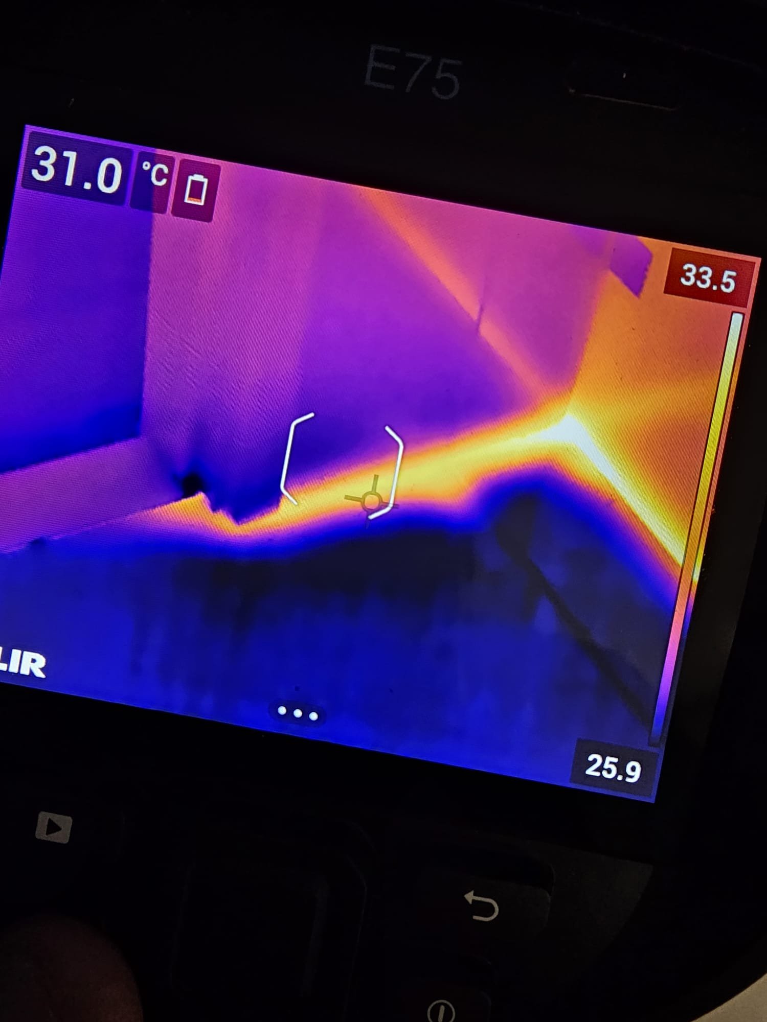 Thermal imaging detail